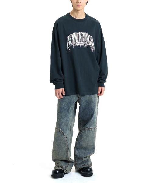 VONVAT(ヴォンバト)の「Vintage Graphic LS (Navy)(Tシャツ/カットソー・レディース・ネイビー・FREE)」の4枚目の写真