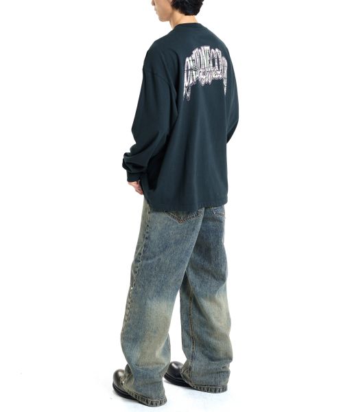 VONVAT(ヴォンバト)の「Vintage Graphic LS (Navy)(Tシャツ/カットソー・レディース・ネイビー・FREE)」の5枚目の写真