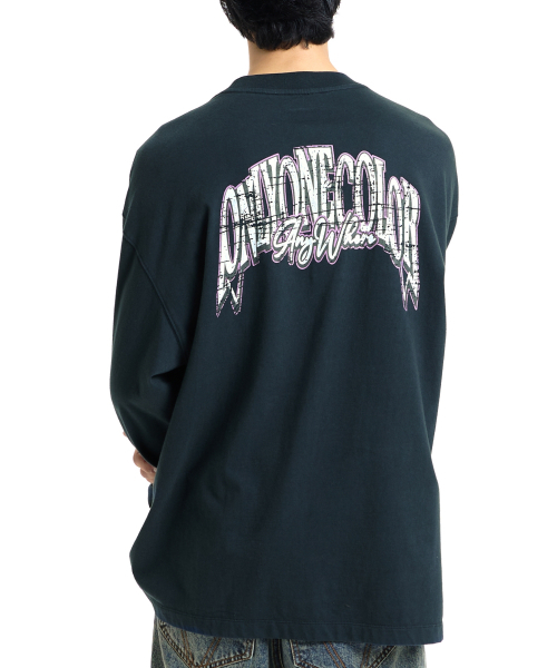 VONVAT(ヴォンバト)の「Vintage Graphic LS (Navy)(Tシャツ/カットソー・レディース・ネイビー・FREE)」の6枚目の写真