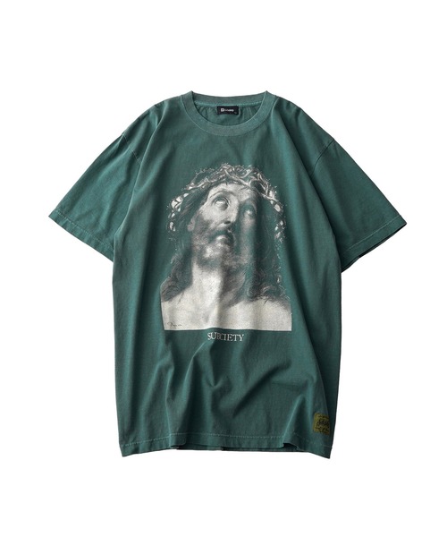Subciety(サブサエティ)の「Jesus tee(Tシャツ/カットソー・メンズ・ホワイト/グリーン/ブラック・SMALL/MEDIUM/LARGE/X-LARGE)」の6枚目の写真