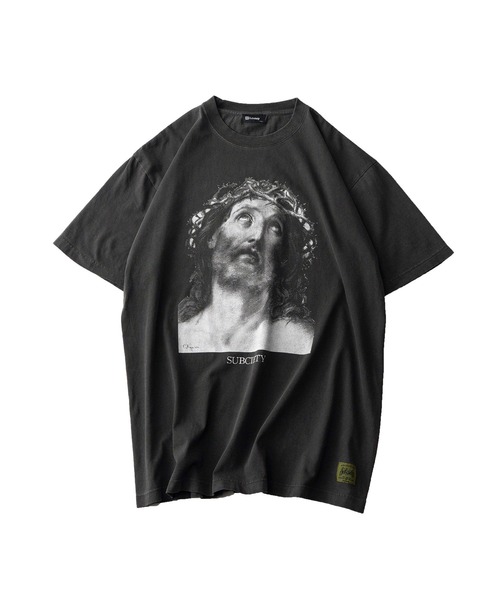 Subciety(サブサエティ)の「Jesus tee(Tシャツ/カットソー・メンズ・ホワイト/グリーン/ブラック・SMALL/MEDIUM/LARGE/X-LARGE)」の5枚目の写真
