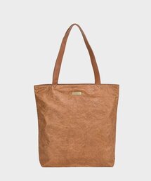 WALLAROO（ワラル）の「ワラル プレミアム エコバッグ ニュースクエア ブラウン（エコバッグ/サブバッグ）」