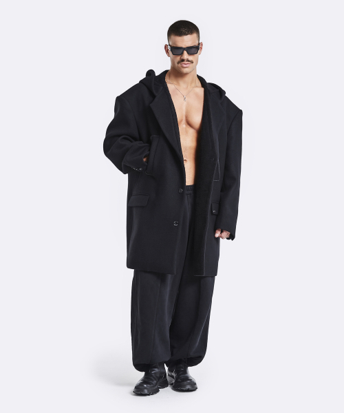 51%(フィフティーワンパーセント)の「Track sweatpants - washed black(スウェットパンツ・メンズ・その他・M/L)」の4枚目の写真