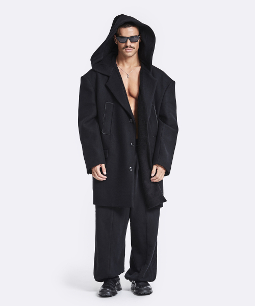 51%(フィフティーワンパーセント)の「Track sweatpants - washed black(スウェットパンツ・メンズ・その他・M/L)」の6枚目の写真