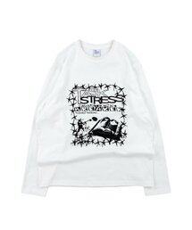 THECOLDESTMOMENT（ザコールデストモーメント）の「TCM task long sleeve (white/ivory)（Tシャツ/カットソー）」