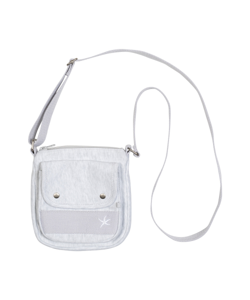 セール】TCM starfish mini cross bag (grey)（メッセンジャーバッグ