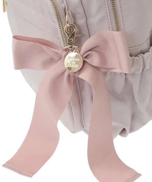 Maison de FLEUR（メゾンドフルール）の「撥水加工キャリーオンリュック（バックパック/リュック・レディース・ピンク系その他/ブラック・FREE）」の20枚目の写真