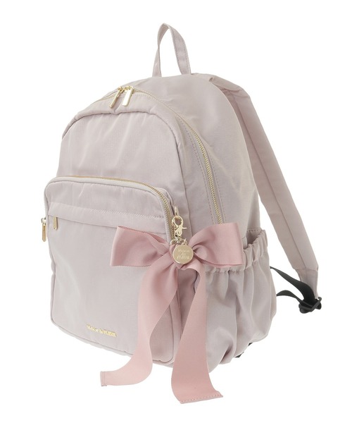 Maison de FLEUR（メゾンドフルール）の「撥水加工キャリーオンリュック（バックパック/リュック・レディース・ピンク系その他/ブラック・FREE）」の14枚目の写真