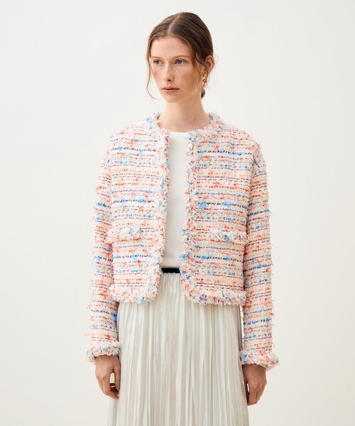 WEB先行予約】フロッシュファンシー フリンジカラーレスジャケット