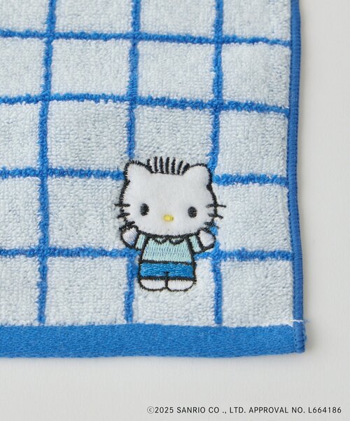 BIRTHDAY BAR(バースデイバー)の「【Sanrio characters】刺繍チェックタオルハンカチ(ハンカチ/ハンドタオル・レディース・ブルー系その他/ピンク・0)」の8枚目の写真