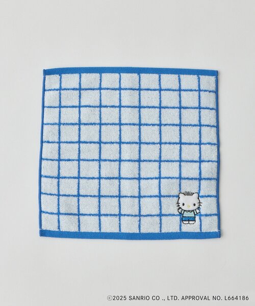 BIRTHDAY BAR(バースデイバー)の「【Sanrio characters】刺繍チェックタオルハンカチ(ハンカチ/ハンドタオル・レディース・ブルー系その他/ピンク・0)」の7枚目の写真