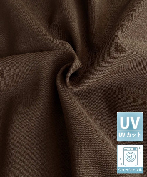 Classical Evon（クラシカルエヴォン）の「【Classical Evon】【UVカット＆ウォッシャブル機能付き】こなれ感漂う洗練シルエット。ダブルタックワイドスラックス（スラックス・レディース・ブラック/ブラウン/グレー系・X-LARGE/SMALL/MEDIUM/LARGE）」の15枚目の写真