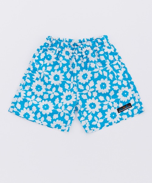 Ocean&Ground(オーシャン&グラウンド)の「ウミヤマソウガラ夏ショーツ(その他パンツ・キッズ・チャコール/ダークグリーン/ターコイズブルー/オフホワイト・100/90/120/110/140/130)」の4枚目の写真