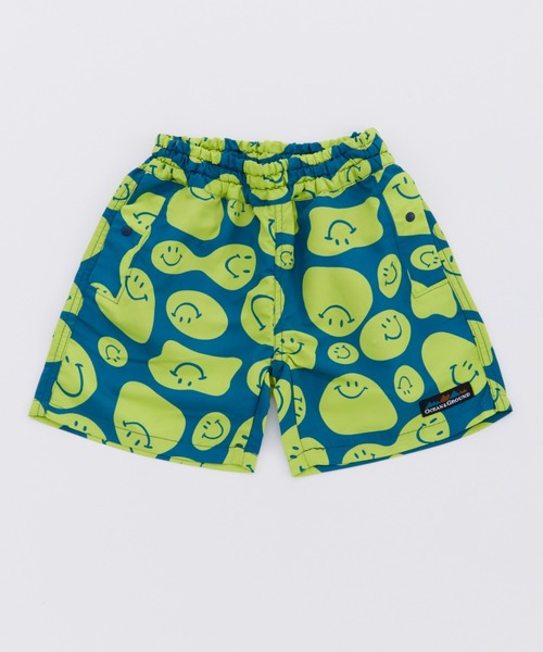 Ocean&Ground(オーシャン&グラウンド)の「ウミヤマソウガラ夏ショーツ(その他パンツ・キッズ・チャコール/ダークグリーン/ターコイズブルー/オフホワイト・100/90/120/110/140/130)」の3枚目の写真
