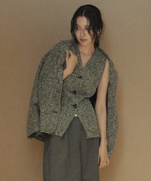 hellam（へラム）の「サマーツイードジレ（ベスト）」