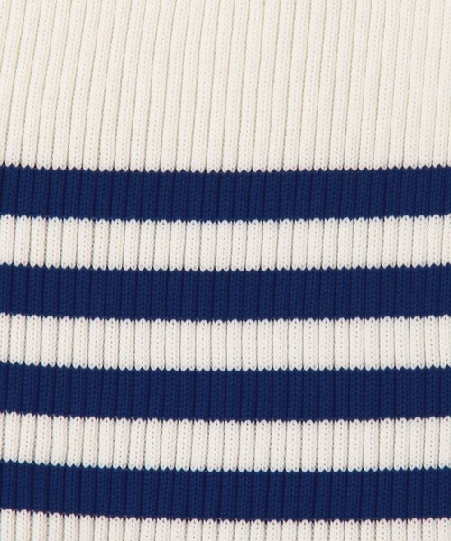 MACPHEE（マカフィー）の「【WEB先行予約】フォームニット ペプラムベスト（ベスト・レディース・ネイビー/ライトブルー・S）」の13枚目の写真