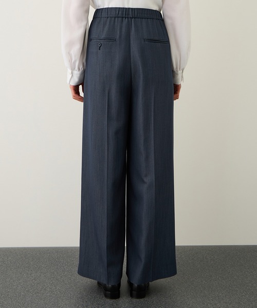 ROPE'(ロペ)の「イージータックワイドパンツ/イージーケア・セットアップ対応(その他パンツ・レディース・ピンク/ダークブラウン/ネイビー・40/38/36)」の18枚目の写真