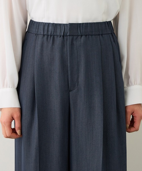 ROPE'(ロペ)の「イージータックワイドパンツ/イージーケア・セットアップ対応(その他パンツ・レディース・ピンク/ダークブラウン/ネイビー・40/38/36)」の20枚目の写真