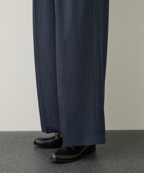 ROPE'(ロペ)の「イージータックワイドパンツ/イージーケア・セットアップ対応(その他パンツ・レディース・ピンク/ダークブラウン/ネイビー・40/38/36)」の22枚目の写真