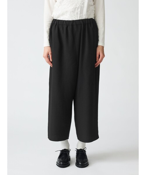 mizuiroind(ミズイロインド)の「mizuiro ind ラップライクイージーパンツ(その他パンツ・レディース・チャコールグレー/ブラック/サンドベージュ/ネイビー・FREE)」の13枚目の写真