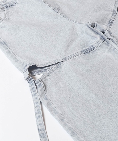 coca（coca）（コカ）の「キッズ デニムベルトスリットパンツ（デニムパンツ・キッズ・ブラック/ライトブルー/ブルー・120/130/140/150）」の22枚目の写真