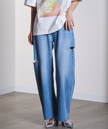 ROSE BUD | SLIT DENIM PANTS(デニムパンツ)