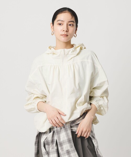WEB限定　BEAUTY&YOUTH アローズ　ポリエステルギャザーブルゾン WEB限定 BEAUTY&YOUTH アローズ ポリエステルギャザーブルゾン - メルカリ