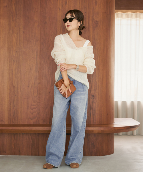 plage(プラージュ)の「《追加》R’IAM WIDE デニム 6(デニムパンツ・レディース・ブルー・36/34/32/38)」の8枚目の写真