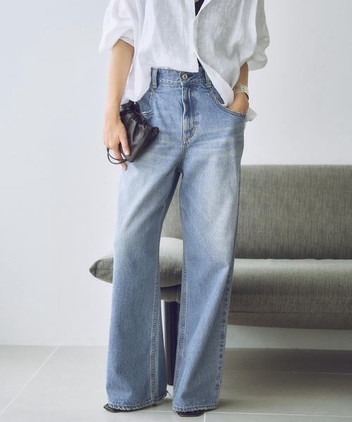 plage(プラージュ)の「《追加》R’IAM WIDE デニム 6(デニムパンツ・レディース・ブルー・36/34/32/38)」の15枚目の写真