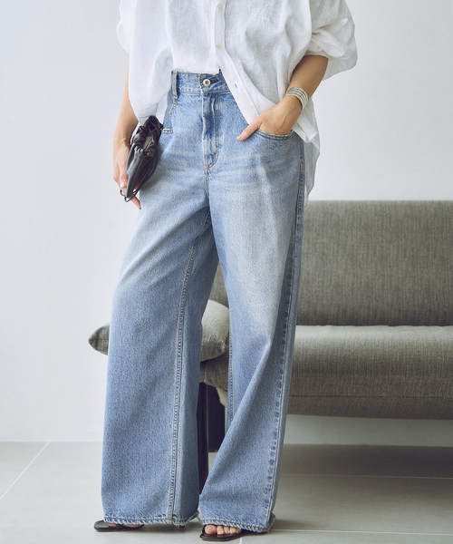 plage(プラージュ)の「《追加》R’IAM WIDE デニム 6(デニムパンツ・レディース・ブルー・36/34/32/38)」の16枚目の写真