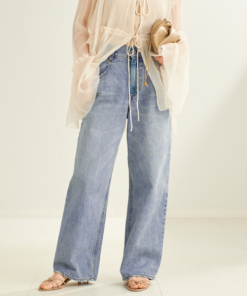 plage(プラージュ)の「《追加》R’IAM WIDE デニム 6(デニムパンツ・レディース・ブルー・36/34/32/38)」の21枚目の写真