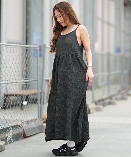 DISCUS ATHLETIC(ディスカス アスレチック)の「DISCUS ATHLETIC/ディスカスアスレチック レディース ワンピース 6287-9972(ワンピース・レディース・スミクロ/グレイッシュブルー/ピンク・FREE)」の6枚目の写真