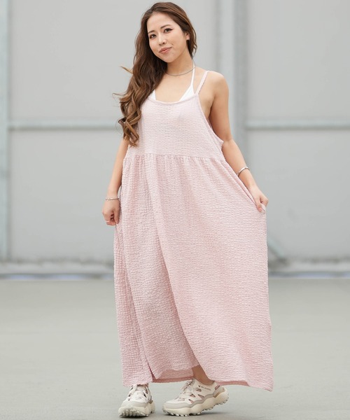 DISCUS ATHLETIC(ディスカス アスレチック)の「DISCUS ATHLETIC/ディスカスアスレチック レディース ワンピース 6287-9972(ワンピース・レディース・スミクロ/グレイッシュブルー/ピンク・FREE)」の16枚目の写真