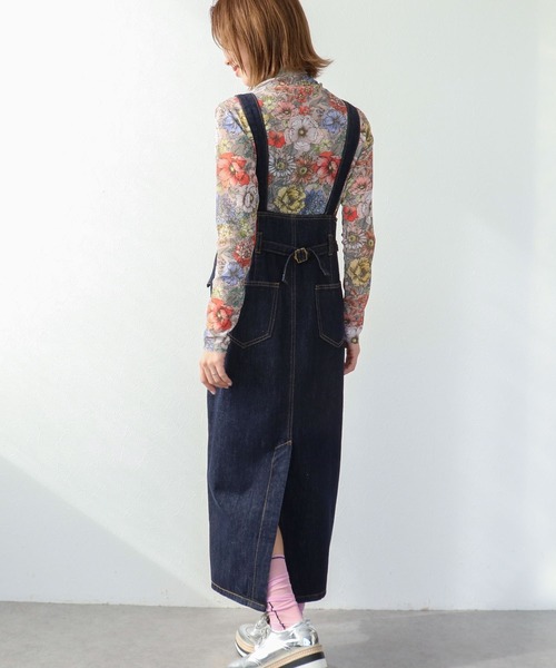 Three Four Time（ｽﾘｰﾌｫｰﾀｲﾑ）の「レトロフラワ―柄シアープルオーバー（ニット/セーター・レディース・グレー/ベージュ・FREE）」の7枚目の写真