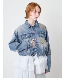 SORIN（ソリン　）の「Balloon Soiled  Denim Jacket/バルーン ソイルドデニムジャケット（デニムジャケット）」