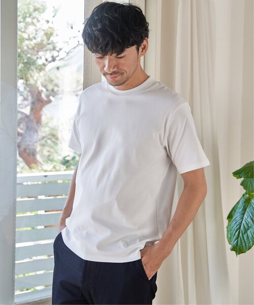 IKKA LOUNGE(イッカラウンジ)の「冷感ポンチジャケットTシャツ(Tシャツ/カットソー・メンズ・ライトグレー/ホワイト/ブラック・M/XL/L/S)」の2枚目の写真