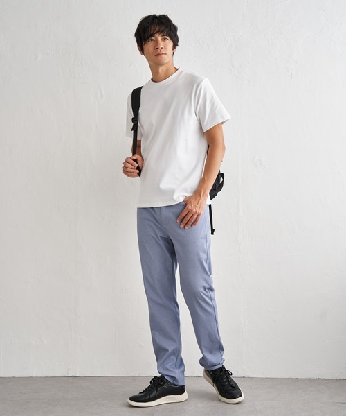 IKKA LOUNGE(イッカラウンジ)の「冷感ポンチジャケットTシャツ(Tシャツ/カットソー・メンズ・ライトグレー/ホワイト/ブラック・M/XL/L/S)」の6枚目の写真