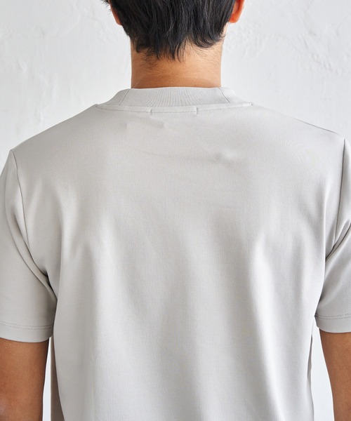 IKKA LOUNGE(イッカラウンジ)の「冷感ポンチジャケットTシャツ(Tシャツ/カットソー・メンズ・ライトグレー/ホワイト/ブラック・M/XL/L/S)」の20枚目の写真