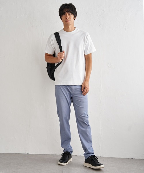 IKKA LOUNGE(イッカラウンジ)の「冷感ポンチジャケットTシャツ(Tシャツ/カットソー・メンズ・ライトグレー/ホワイト/ブラック・M/XL/L/S)」の5枚目の写真