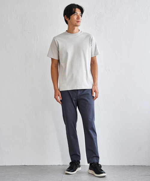 IKKA LOUNGE(イッカラウンジ)の「冷感ポンチジャケットTシャツ(Tシャツ/カットソー・メンズ・ライトグレー/ホワイト/ブラック・M/XL/L/S)」の13枚目の写真