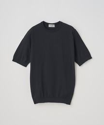 半袖コットンニットTシャツ