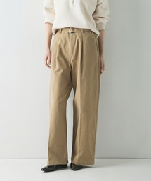 URBAN RESEARCH | ベルト付きタックワイドチノパンツ(その他パンツ)