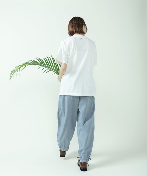 PAR ICI（パーリッシィ）の「むろいなつみ×ぱーりっしぃ ナマケモノTシャツ（Tシャツ/カットソー・レディース・グレー/ホワイト/サックスブルー・FREE）」の15枚目の写真