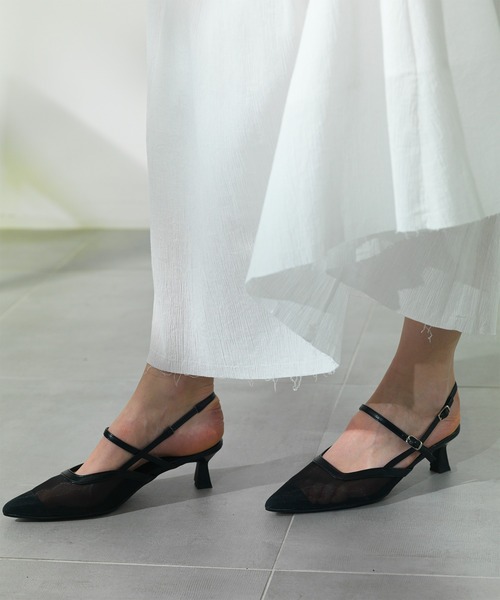 CITY TOKYO（シティトウキョウ）の「【CITY TOKYO/シティートウキョウ】クレープカットオフフレアスカート（スカート・レディース・ブラウン/ホワイト/ブラック・2/1）」の7枚目の写真