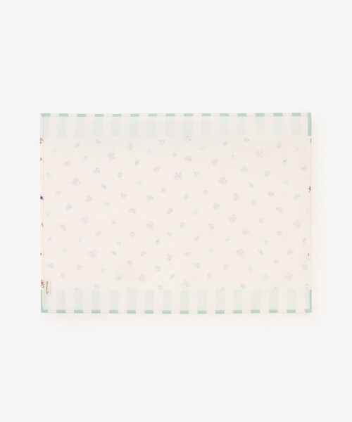 Afternoon Tea(アフタヌーンティー)の「小花ストライプラミネートランチョンマット(ランチョンマット/テーブルウェア・レディース・グリーン・ONE SIZE)」の2枚目の写真