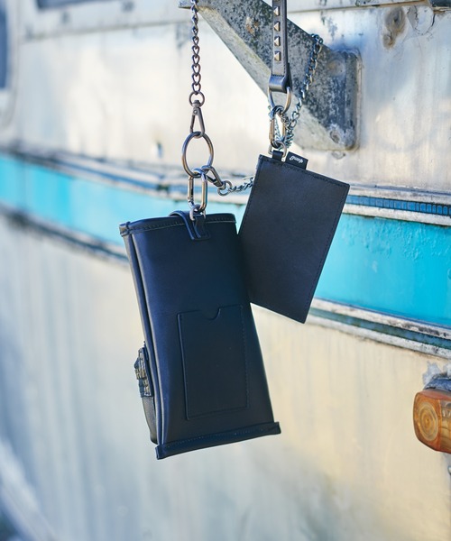 glamb(グラム)の「Leather Multi Pouch / レザーマルチポーチ(ショルダーバッグ・メンズ・ブラック・FREE)」の8枚目の写真
