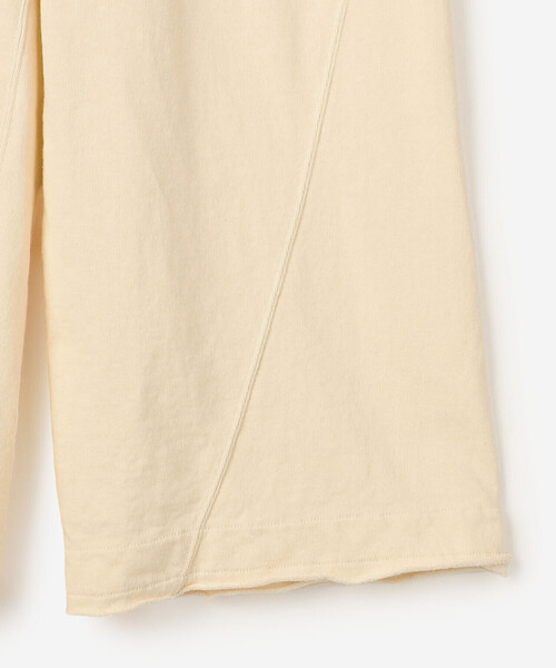 UNFIL（アンフィル）の「UNFIL | コットンテリー ワイドスウェットパンツ WOMEN（その他パンツ・レディース・ブルー系その他/オフホワイト・0）」の7枚目の写真