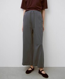 UNFIL（アンフィル）の「UNFIL | コットンテリー ワイドスウェットパンツ WOMEN（その他パンツ）」