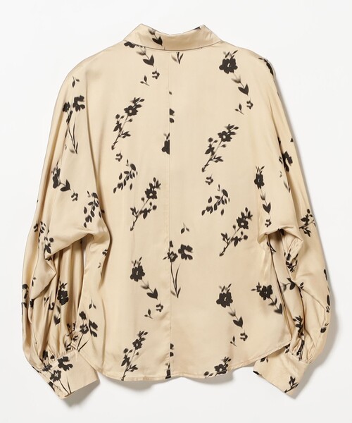 Ray BEAMS（レイビームス）の「GHOSPELL / Arina Floral Shirt（シャツ/ブラウス・レディース・ベージュ・X-SMALL）」の5枚目の写真