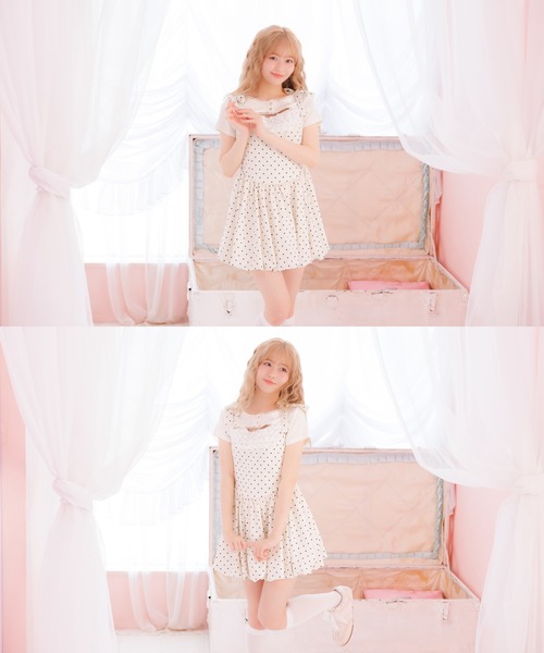 MORE self LOVE(モアセルフラブ)の「オープンカットトップス(Tシャツ/カットソー・レディース・ブラック/グレー/オフホワイト・FREE)」の13枚目の写真
